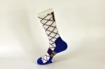 Elastane / Coolmax Polyester Athletic Basketball Socks With Anti - Bacterial