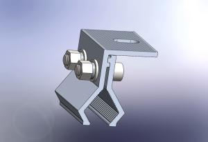 Quality 6063 6005 Solar Panel Support Structure Mill Finish Anodizing wholesale