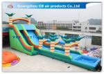 Colorful Funny Toy Kids Inflatable Water Slides For Outdoor Amusement Park