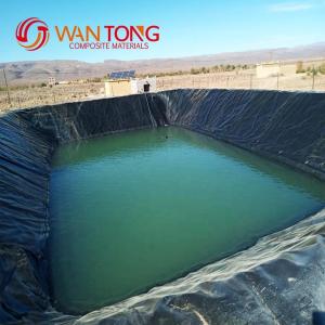 Quality Supply 0.75mm HDPE/PVC Geomembrane for Fish Farm Pond Liner Standard GB/ASTM GRI-GM13 wholesale