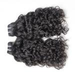 Water Wave Brazilian Human Hair Bundles Dyed And Bleached Available / 12-26 Inch