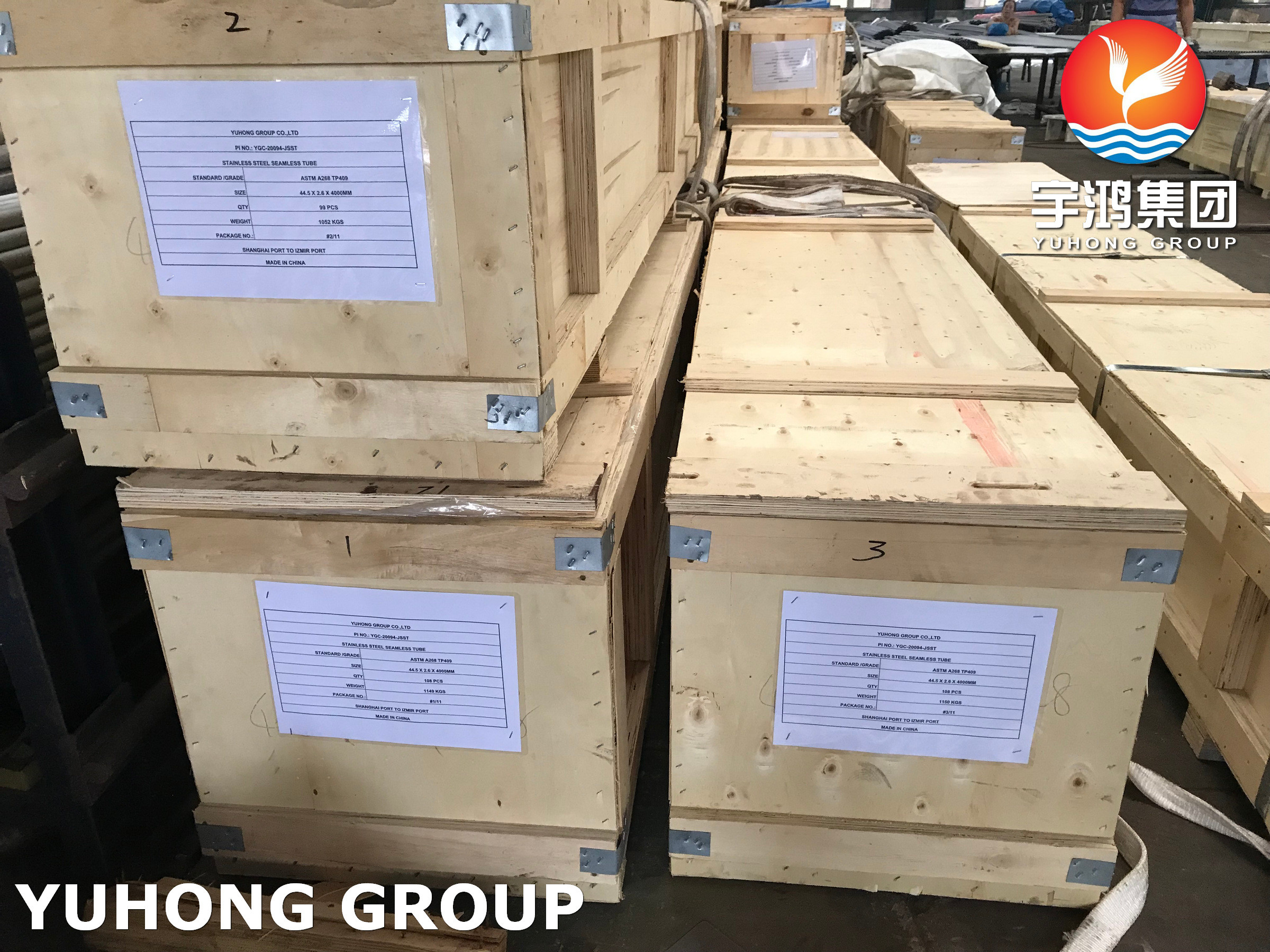 ASTM A213/ASME SA213 TP304L Stainless Steel Seamless Round Tube For Heat Exchanger