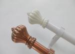 Simple Plastic Window Four Inch Curtain Rail End Caps