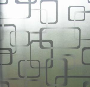 Quality Frosted Self Adhesive Window Film Strong Sunlight Resistant Easy To Clean wholesale