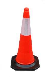 Quality 75cm Orange Road Construction Safety Cone New Material wholesale