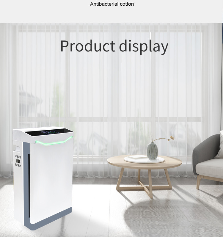 Photocatalysis 70m2 Home Cleaner Air Purifier 254nm UV