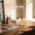 Blank Heart Shaped Sublimation MDF Ornaments For Sublimation Photo Printing