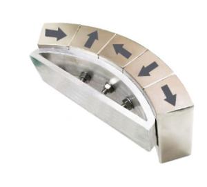 Quality Permanent Neodymium N48 Arc Segment Magnets For Brushless DC Motor wholesale