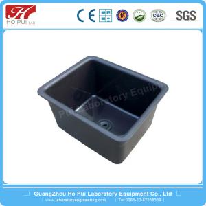 Quality PP Stainless Steel Lab Furniture , Black Large Epoxy Resin Lab Sinks wholesale