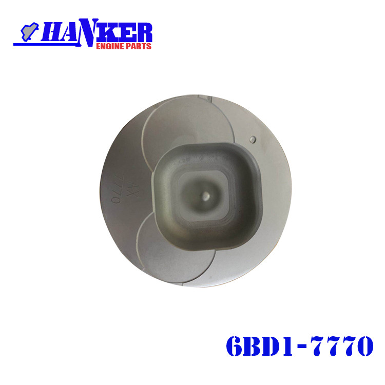 Isuzu 6BD1 Piston Kit With Pin 1-12111-777-0 1121117770 For Diesel Engine Spare Parts
