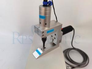 Quality Titanium Horn Ultrasonic Fabric Cutter 40Khz 300 Watt For Fabric Nonwoven wholesale