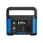 500W energy storage battery portable power station for hiking shooting fishing