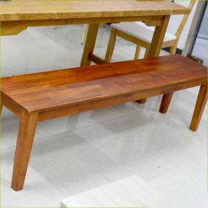 Quality French Style 160cm Long Mahogany Solid Wood Dining Bench wholesale