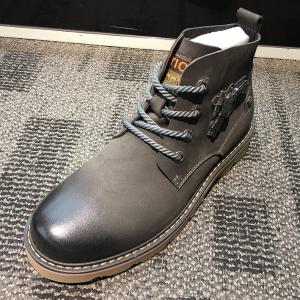Quality Mens Genuine Leather Dress Boots , Brown Martin Style Boots For Business wholesale
