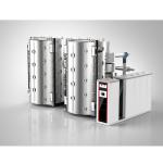 Uniform Coating Thickness Large Capacity Stainless Steel Screen Gold PVD Vacuum