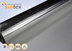Quality 10 Micron Heat Shield Film Coated Fiberglass Insulation With Aluminum Backing Thermal Sheath wholesale