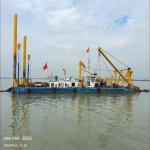 Hydraulic Cutter Suction Dredger For Sea River Sand Extraction / Dredging