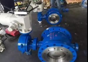Quality Peumatic Actuator Stainless Steel Butterfly Valve with Metal Seat Sealing wholesale