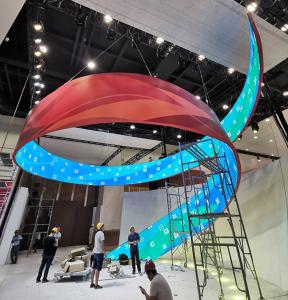 Quality Light Weight Creative LED Screen Special Design Front Access Maintenance wholesale