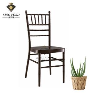Quality Commercial Furniture Aluminum Black Chiavari Chairs 40*42*92cm wholesale