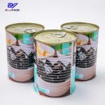 Nuts Beans Practical Tinplate Can D83*136mm Metal Can Packaging