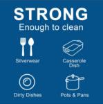 Powerful Oil Stains Dishwasher Solid Detergent Tablets 50 Pcs