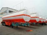 Large Capacity Heavy Duty Semi Trailers 42000L For Oil Fuel Diesel Gas