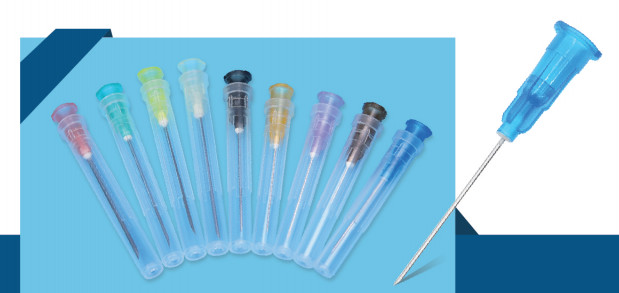 Disposable Sterile Hypodermic Needle Different Sizes For Injection Syringe