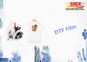 Quality Transparent Direct To Film Printable DTF Film Roll 0.6 X 100m For Textiles wholesale