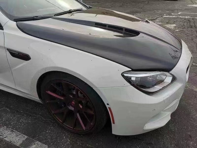 For BMW F06 F12 F13 M6 Carbon Fiber Cover Carbon Fiber Material F06 F12 F13 M6 Carbon Fiber Hood