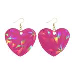 MHC Love Shape UV Silicone Epoxy Resin Molds Jewelry Heart Pendant Beads