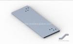 Set of Escalator Floor Plate Included Comb + Comb Plate + Middel Plate + Floor