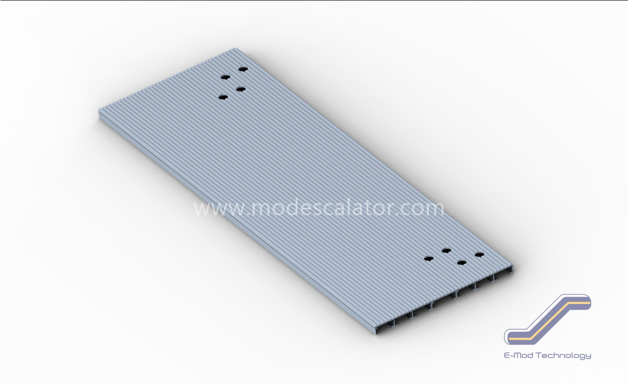 Set of Escalator Floor Plate Included Comb + Comb Plate + Middel Plate + Floor plate