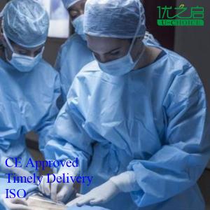 Quality Non Woven Disposable Surgical Gown Fluid Resistant CE / ISO / FDA Listed wholesale