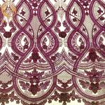 Dropshipping Handmade 3D Embroidery Lace Fabric for Wedding Dress