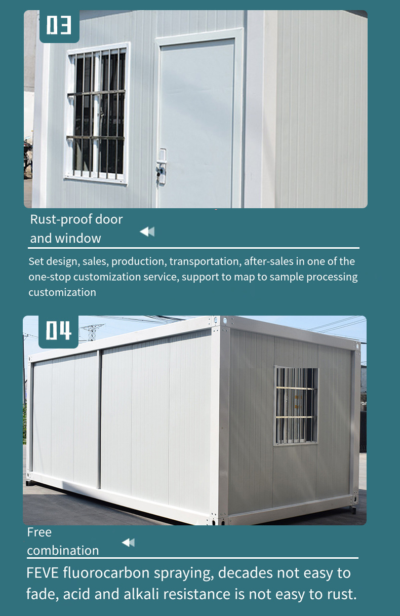 Mobile Container Simple Combination Board House Lcl Container Mobile House Prefabricated House