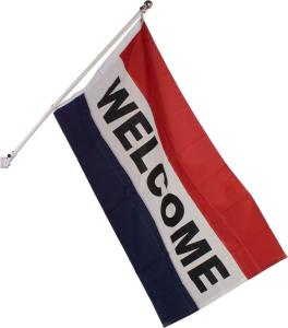 Quality 3*5ft Custom CMYK Color Printing Promotion Waterproof Flag wholesale