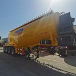 50t-70t Load Capacity 12 Tire Number Fly Ash Cement Powder Tank Truck