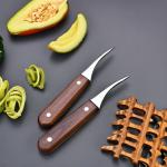 Stainless Steel Shrimp Peeler with Fish Belly Knife Streamlined Seafood