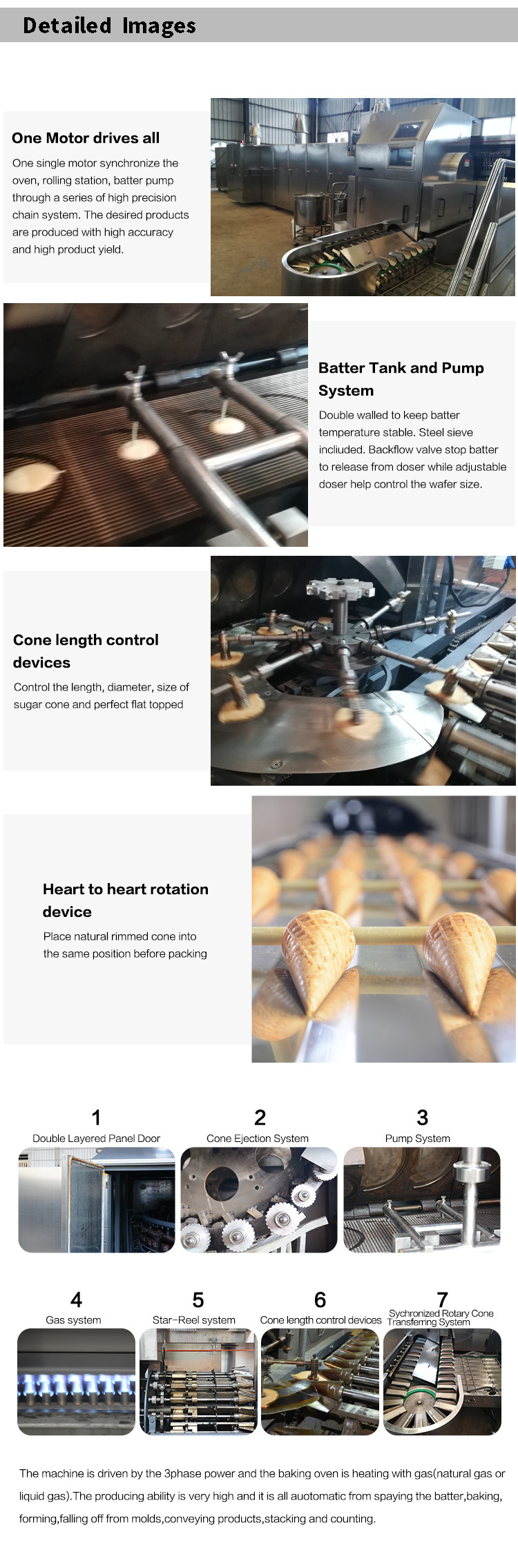 Automatic Multi-Functional Waffle Ice Cream Biscuit Production Equipment, With After-Sales Service