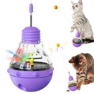 Quality Snacks 50ml Cat Treat Dispenser Sustainable Electronic Interactive Cat Toys wholesale