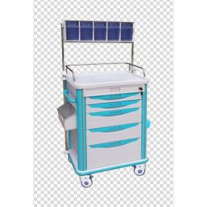 Quality 625 X 475 X 920mm ABS Anesthesia Trolley Instrument wholesale