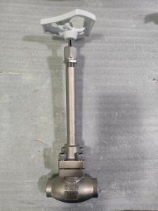 Quality Stainless Steel PN50 Low Temperature Long Stem Globe Valve wholesale