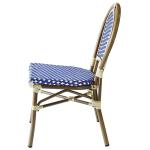 Lightweight Framed Bamboo Rattan Bistro Dining Chairs