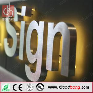 Quality professional custom shape vacuum forming 3D LED advertising channel letter sign wholesale