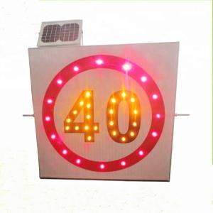 Quality Stable Obvious White 5W 12V Solar Powered Street Signs Aluminium wholesale