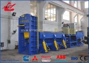 Quality 400 Ton 74kW Scrap Metal Baler , Hydraulic Shearing Machine wholesale