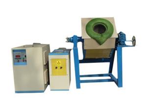 China 25KW Small Induction Melting Furnace For Copper Scrap Metal on sale