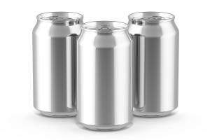 Quality B64 Lid 330ml Sleek Food Grade Blank Aluminum Cans wholesale