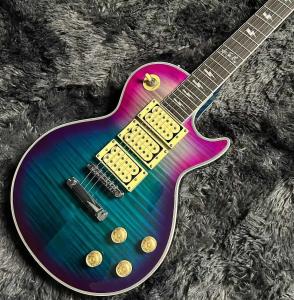 Quality Custom GB Style Flamed Maple Top Ace Frehley Electric Guitar Mahogany Body Rosewood Fretboard 6 Strings wholesale